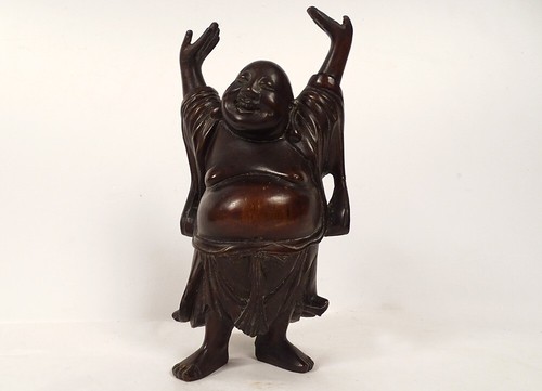 Statue sculpture bois - , sculpté
