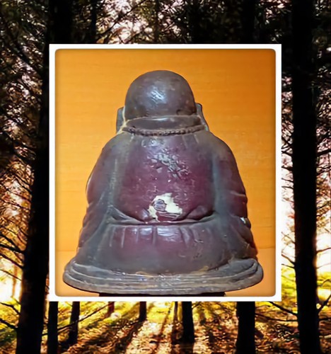 Bouddha rieur décoratif - ,